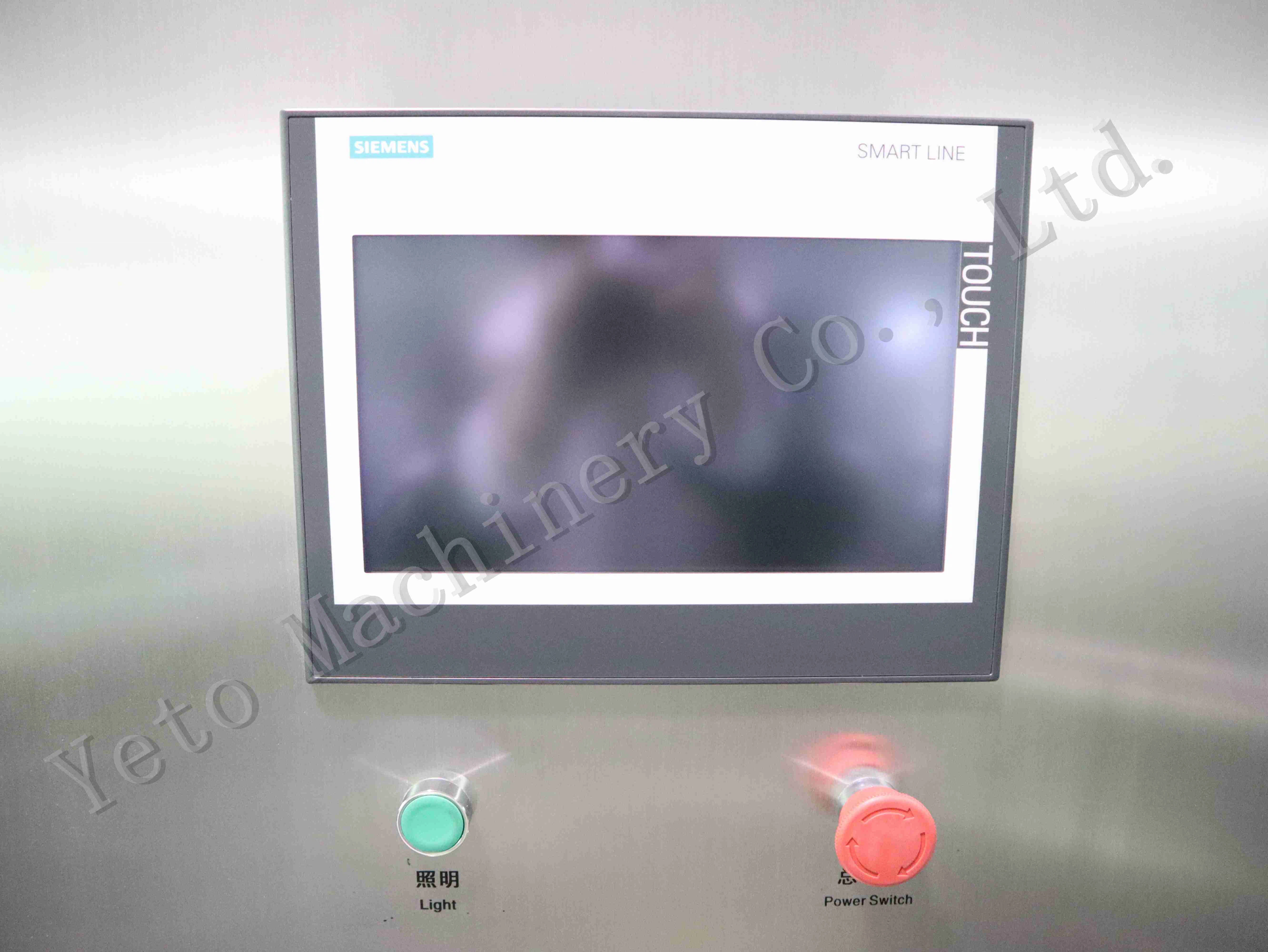 Vacuum emulsifier homogenizer PLC touch screen control panel Vacuum emulsifier homogenizer PLC touch screen control panel