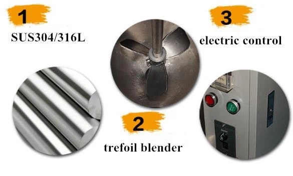 cream heating filling machine