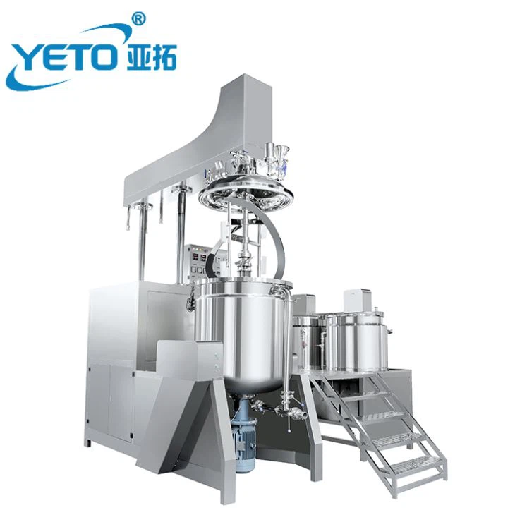 500L Lifted Famasetik High Shear Inline Homogenizer Dispenser Emulgateur Machin